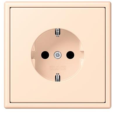 JUNG Пластиковая электрическая розетка Ls 990 les couleurs® le corbusier sun-id-1370154 - Вид №52