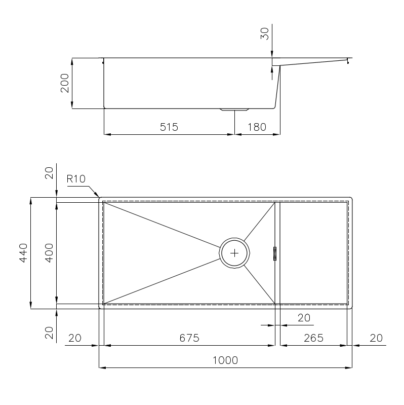 1220050 Мойка Quadra 1220 050 Fosterspa  - Вид №1