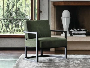 Porada Кресло из ткани с подлокотниками Nineteen