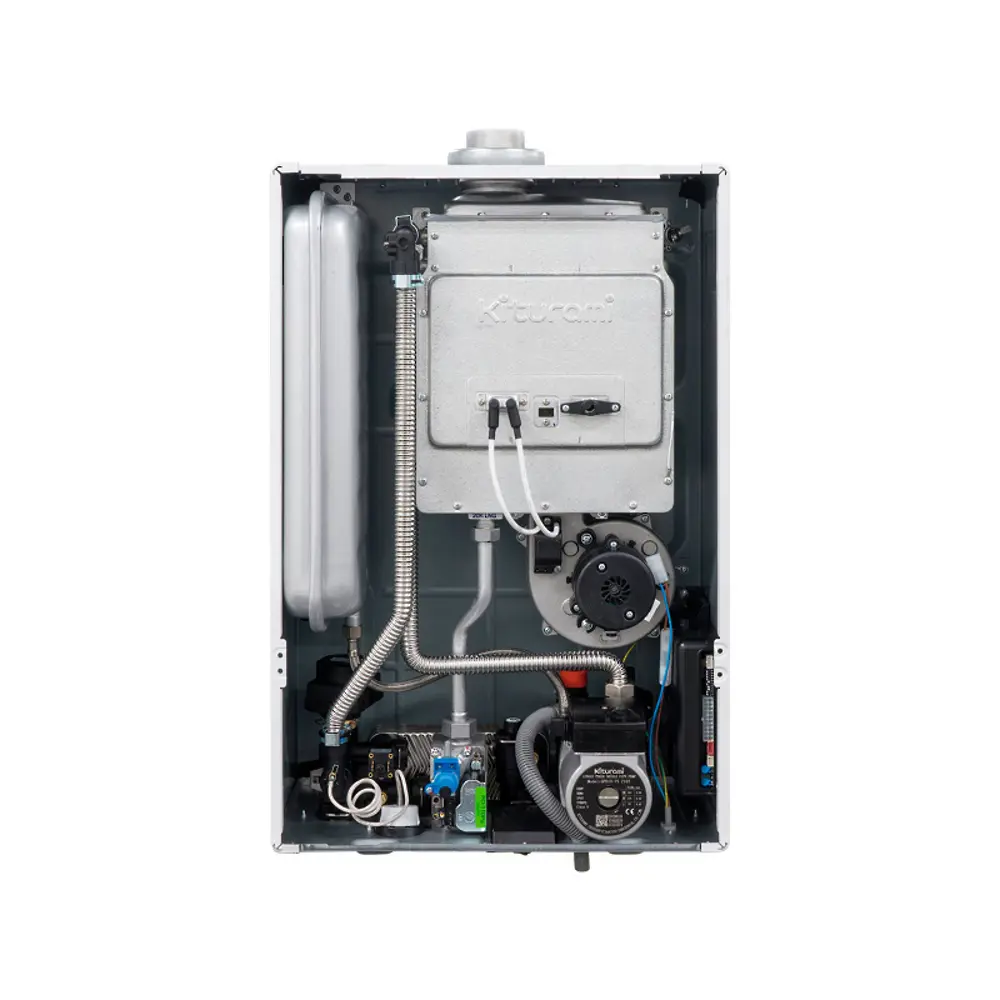 Газовый котел конвекционный 18 кВт Kiturami World Alpha-18 A21E220260 двухконтурный настенный 89336461 STLM-2116316  - Вид №2