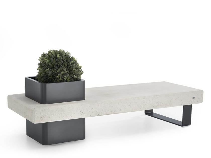 Скамейка со встроенной плантатором Fi.Ma MILESTONE ARCH-00117927