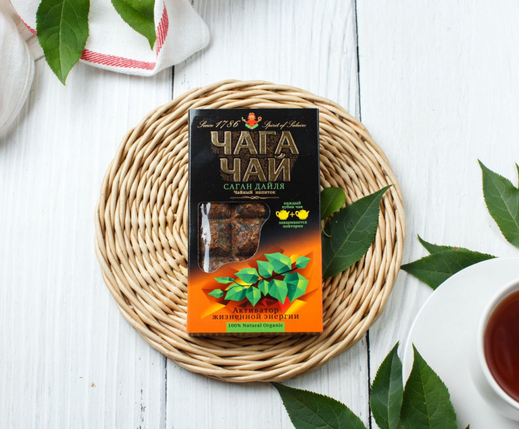 6682 Чайный напиток "Чага чай с Саган Дайля" Вкусляндия  - Вид №3