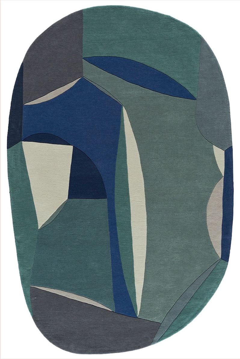 Шерстяной ковер ручной работы Toulemonde Bochart POLIA SHAPE ARCH-00083504 - Вид №1