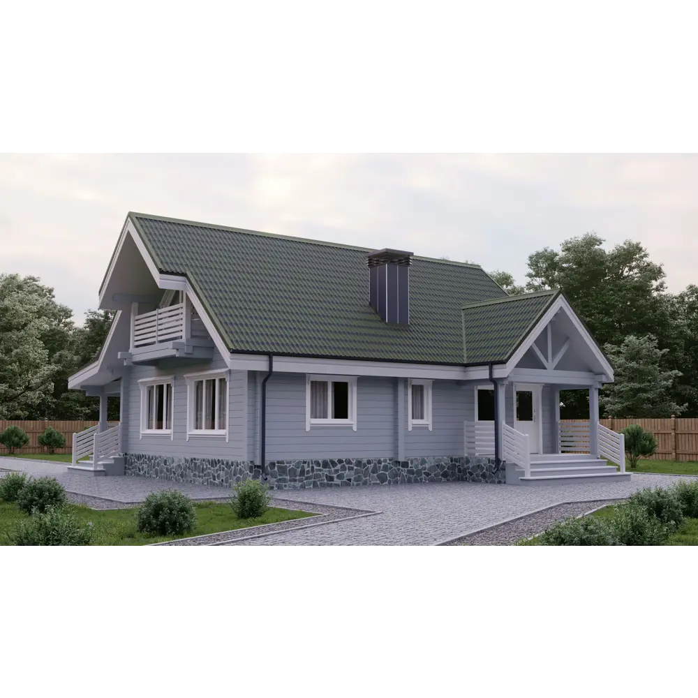 Черепица Ондулин DIY 3x820х1950 мм зеленый ONDULINE STLM-2199323 - Вид №3