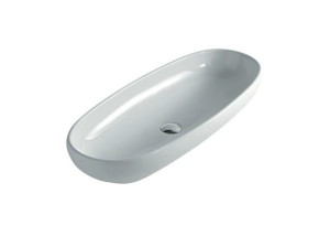 Керамическая овальная столешница