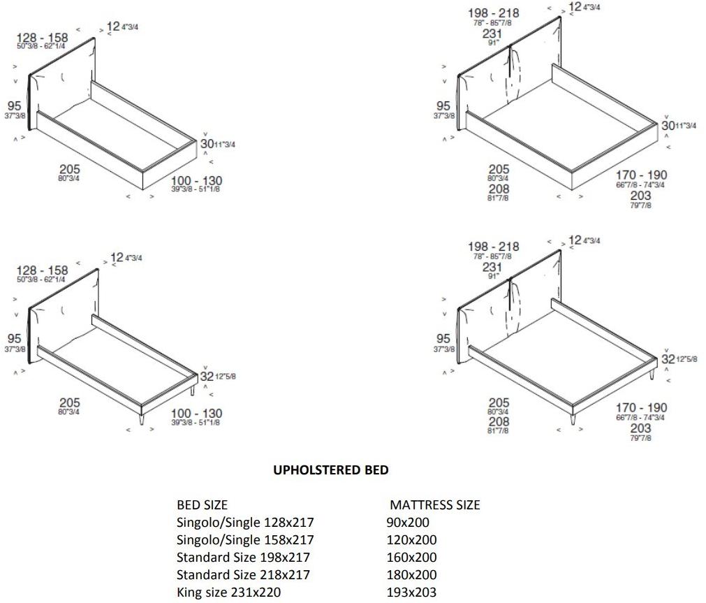 ESTEL GROUP Кровать-контейнер двуспальная с мягким изголовьем sun-id-1513298 - Вид №6