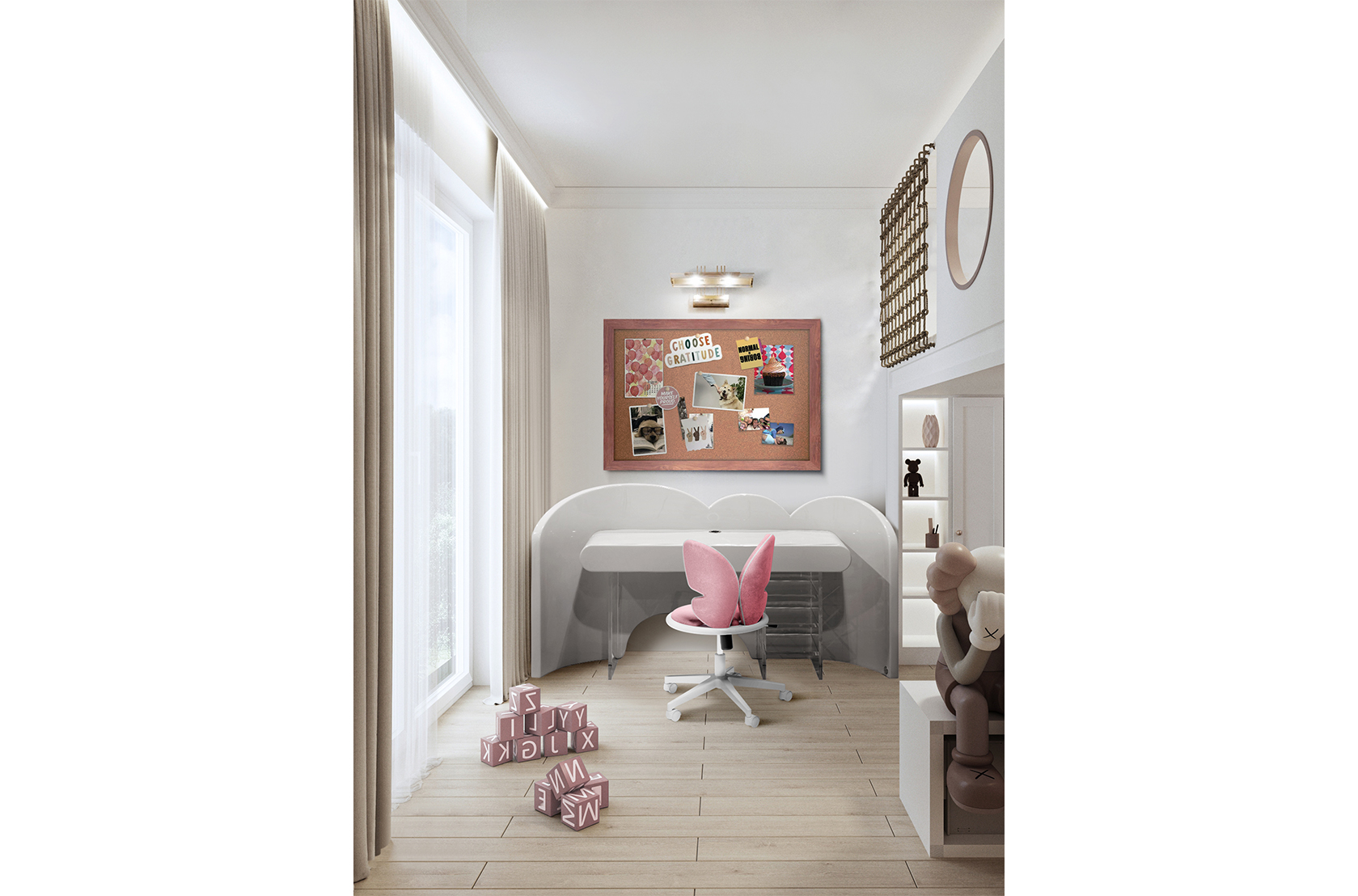 CIST652 Детский письменный стол Облачный стол Circu  - Вид №8