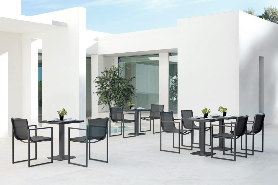 MNST181 Стул белый текстиль белый Manutti Latona - Вид №8