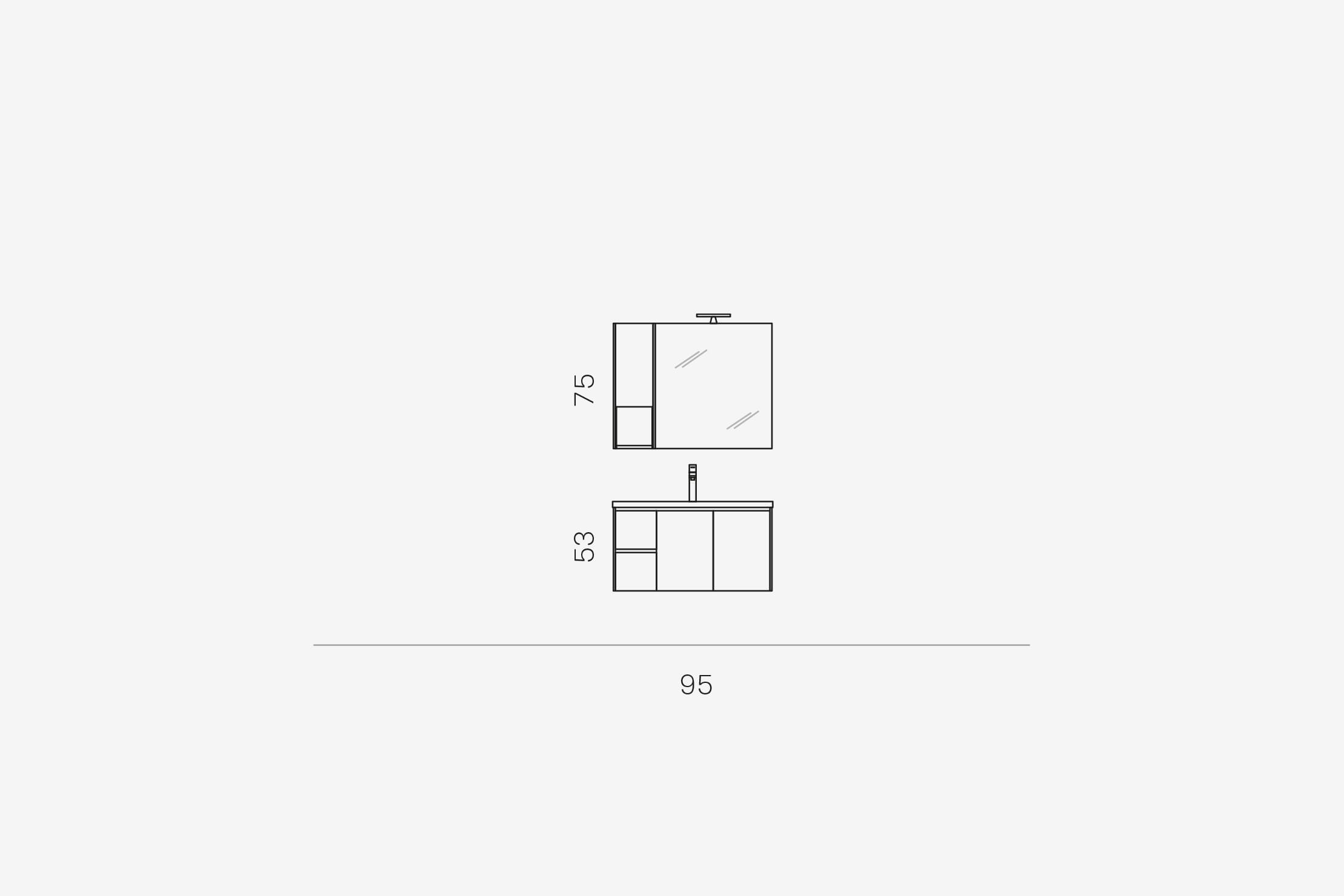Комплект мебели 32 Arcom E.gò nodo step STARC89 - Вид №1
