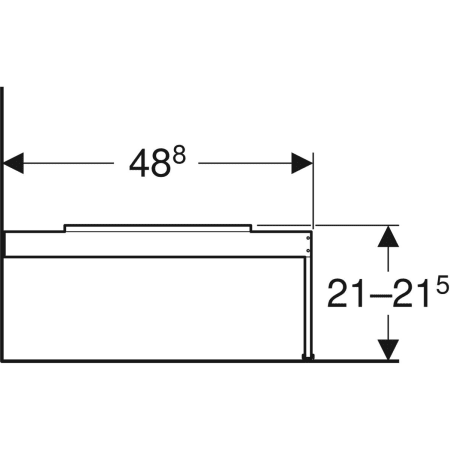500.573.39.1 Комплект ножек Geberit Citterio Geberit  - Вид №4