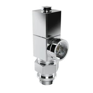 Комплект регулирующих вентилей для радиатора прямой Royal Thermo Cube 1/2" латунь
