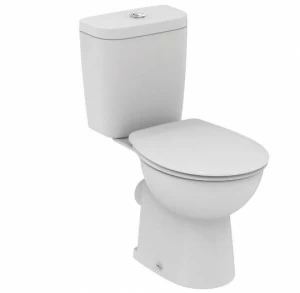 E408761 Унитаз-компакт “гладкая чаша” с сиденьем из дюропласта VIDIMA SEVA FRESH