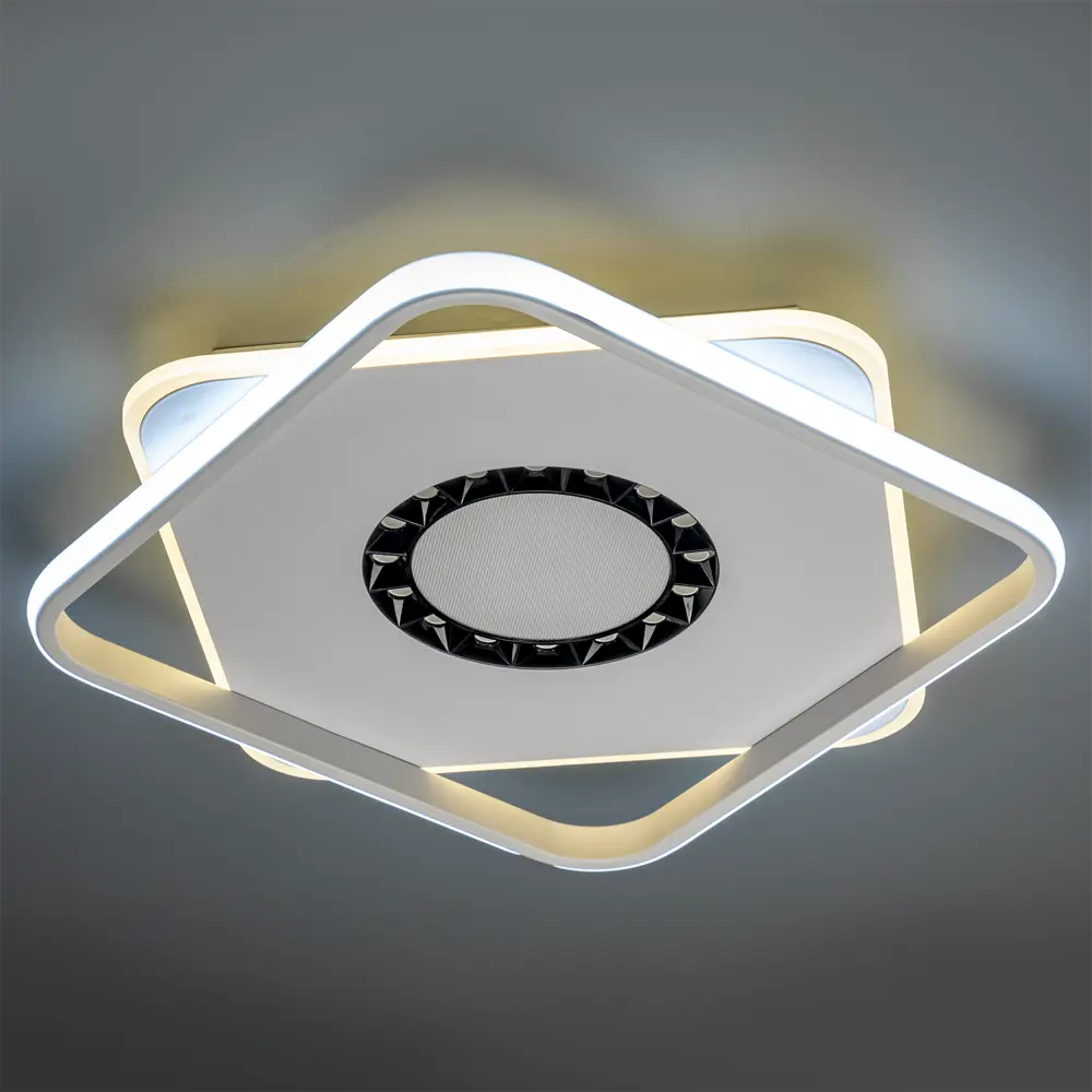 Люстра светодиодная «Galassia» 515863 с пультом управления 40 м² регулируемый белый свет цвет белый 88333098 STLM-2121525 RITTER  - Вид №33