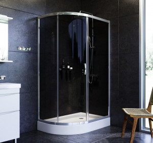 W83G-302U120CG Solo Slide 120 Душ. ограждение 120x80 стекло тонированное проф хром глянц AM.PM Like