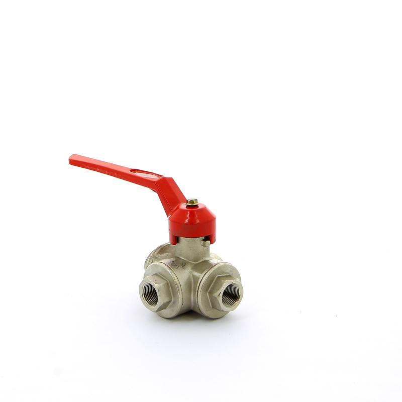 Кран шаровой ВВ трехходовой тип T рычаг ITAP 3/8" 12838T - Вид №2