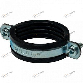 Хомут для труб с гайкой 2"( ⌀59-65) STOUT SAC0020000002