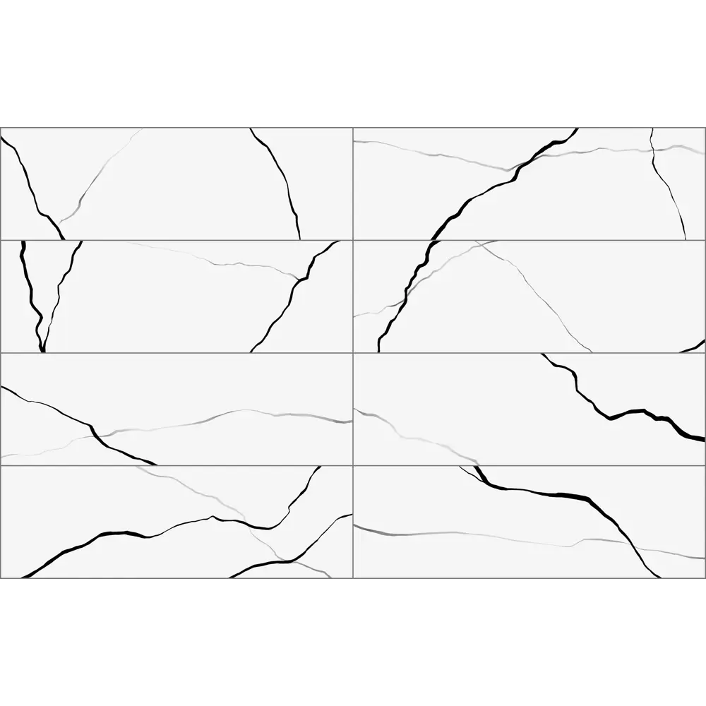 Настенная плитка LB Ceramics Одри 20x60 см 0.84 м² цвет белый STLM-2056993 - Вид №2