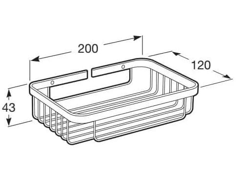 Металлический держатель дозатора Roca Hotels ARCH-00088929 - Вид №3
