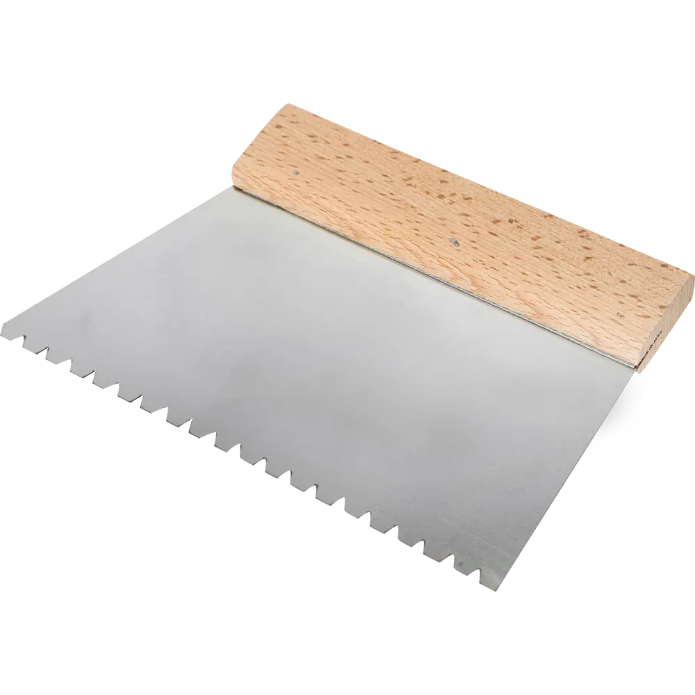 Шпатель зубчатый Dominus 180 мм для профессиональной укладки плитки 81952427 STLM-0014867