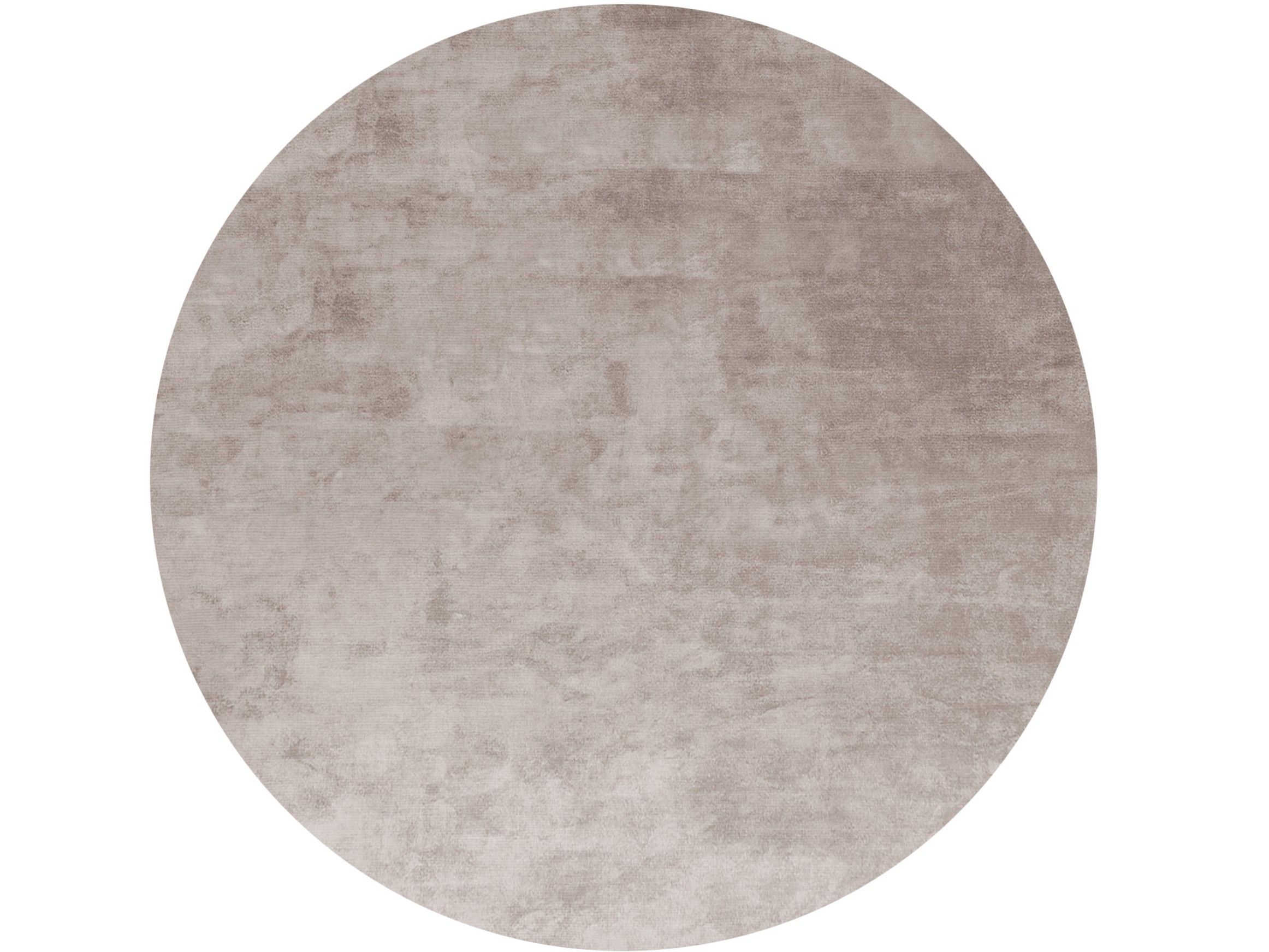 Круглый коврик ручной работы из Lyocell® BY IIND STUDIO BOYAR VIDA ARCH-00090895 - Вид №3