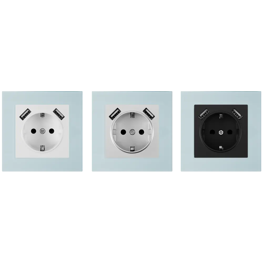 Рамка для розеток и выключателей Werkel Favorit 1 пост, цвет прозрачный STLM-2022872 - Вид №1