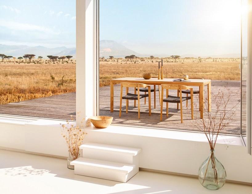 solpuri Штабелируемый стул из тикового дерева с подлокотниками Lodge sun-id-1511665 - Вид №9