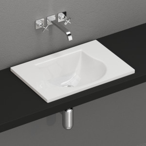 394001 Накладная раковина под столешницу  прямоугольная Kerasan