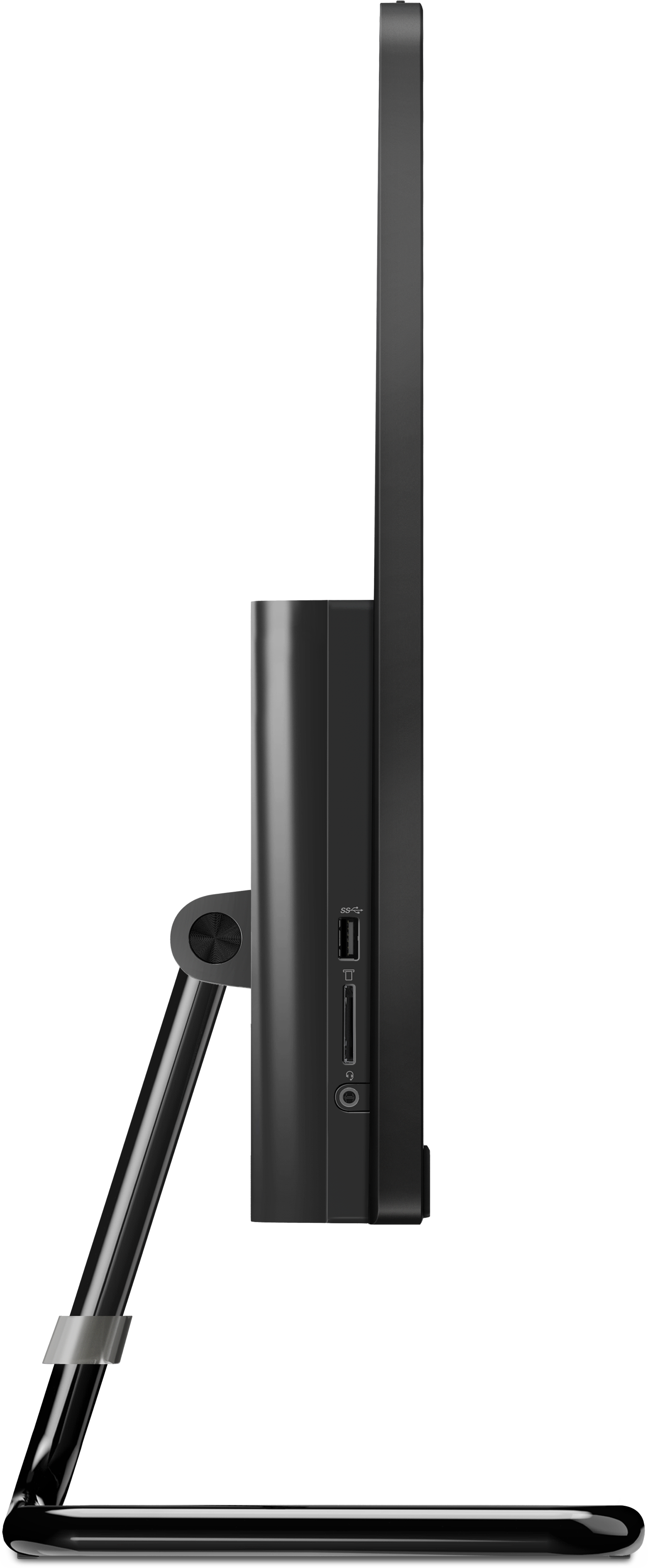 F0EY009VRK ideacentre aio aio 3 27imb05 27"(1920x1080)/intel core i7 10700t(2ghz)/16384mb/1000+512ssdgb/dvdrw/ext:amd radeon r625(2048mb)/bt/wifi/war 1y/9kg/black/w10 + клавиатура, мышь Lenovo Santreyd  - Вид №9