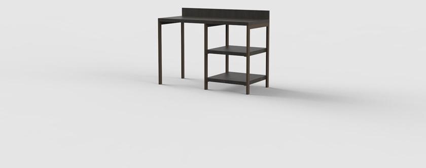 Mobilspazio Прямоугольный стол с полками для гостиниц Urban sun-id-1471606 - Вид №55