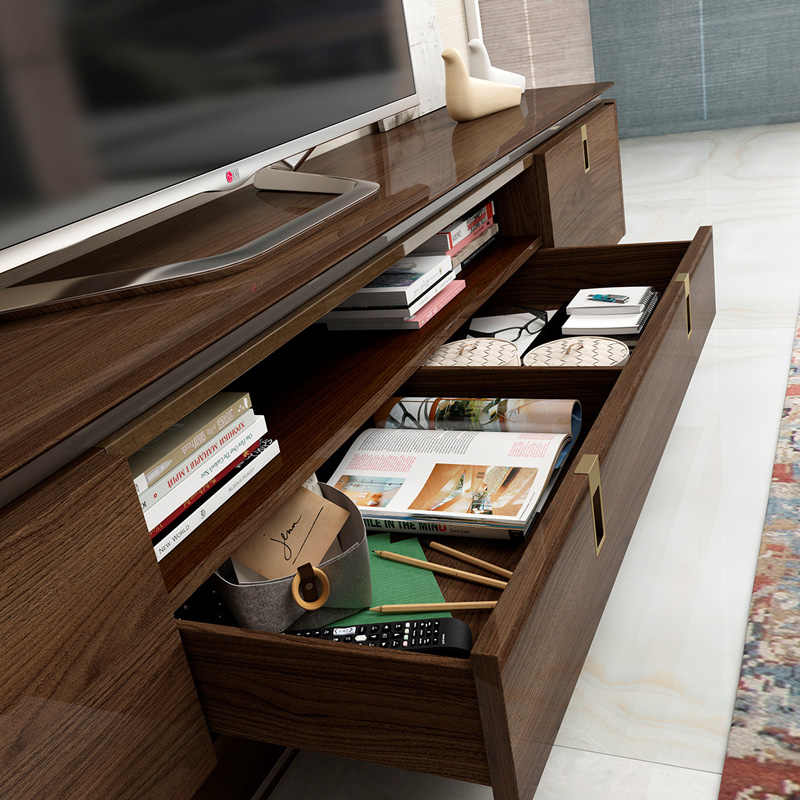 106433 Тумба под ТВ 28564 с основанием 27633 Llass Ambito Santreyd 