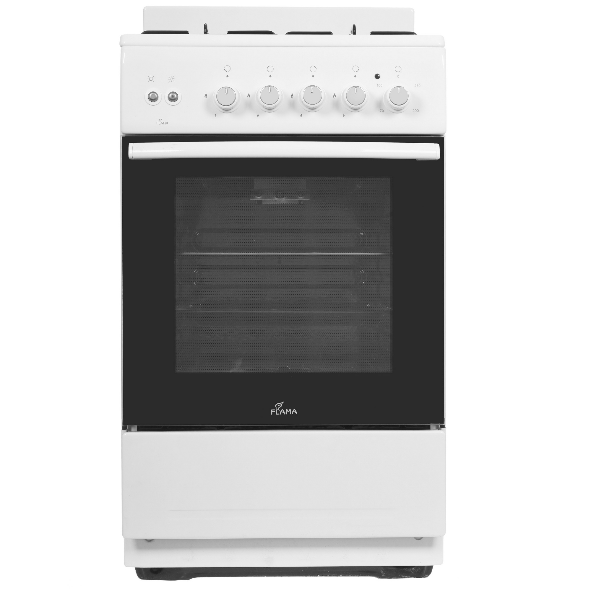 9973270 Комбинированная плита Flama FK 1425 W белый Flama group STDN-0039213