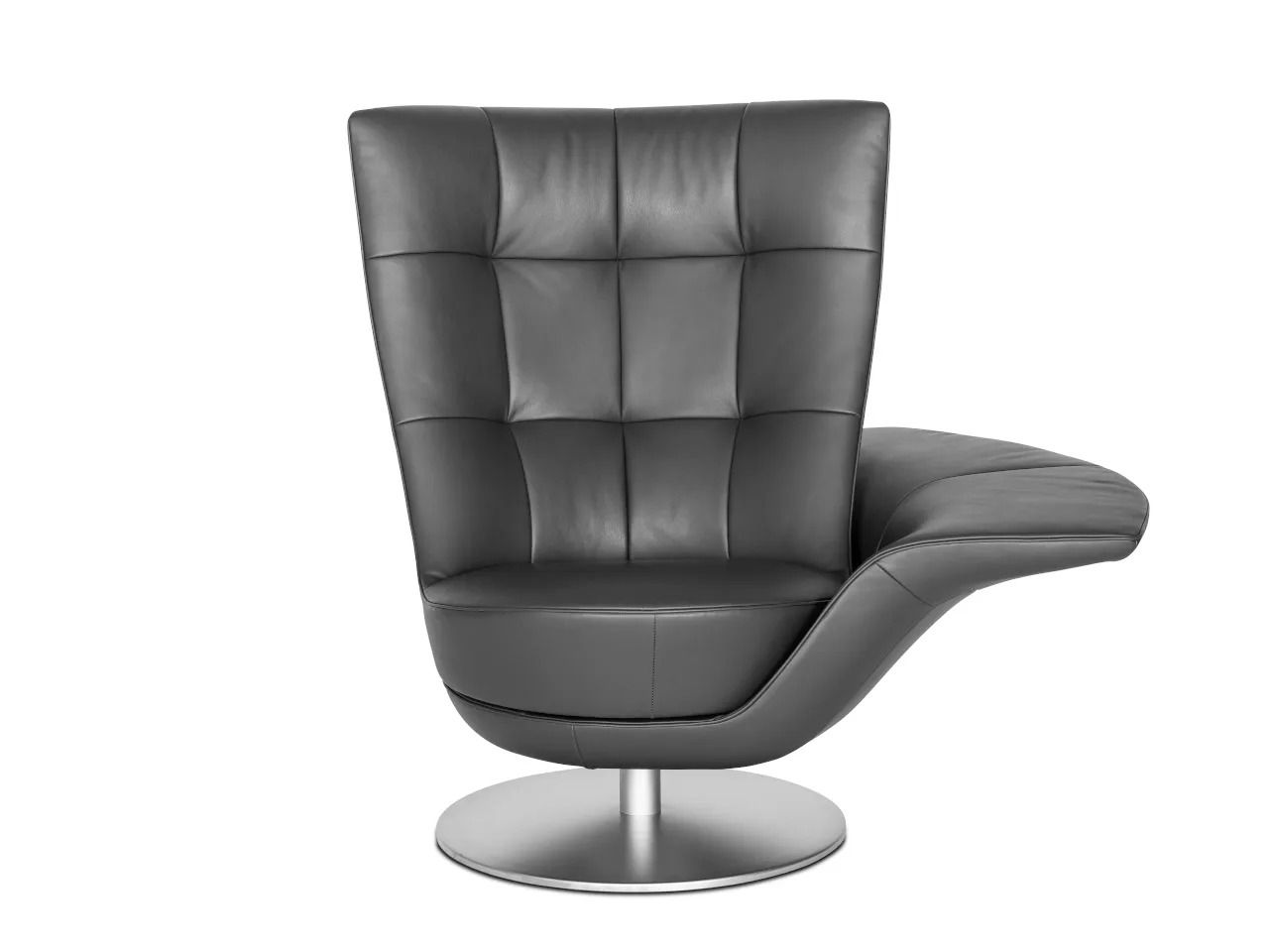 Кожаное вращающееся кресло с подлокотниками de Sede DS-262 SWIFT ARCH-00023133