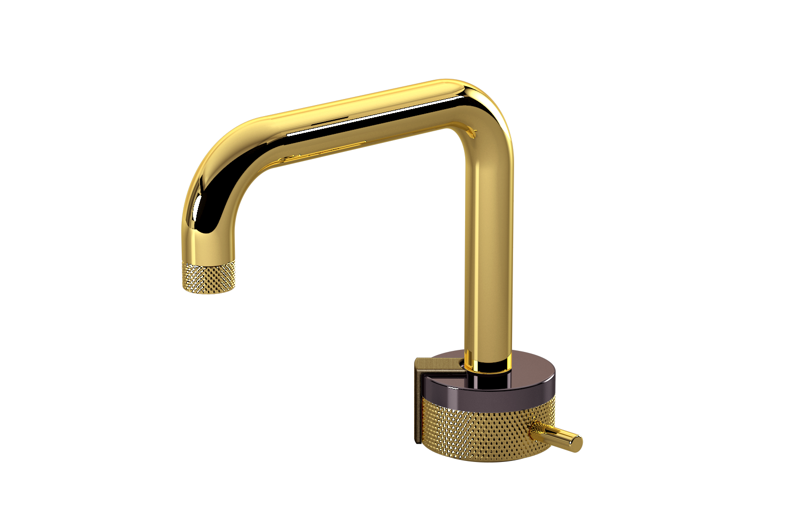 E-11500-R1OX-L2VBB-AU Однорычажный прогрессивный смеситель для раковины - излив 15,3см GRAFF MOD+