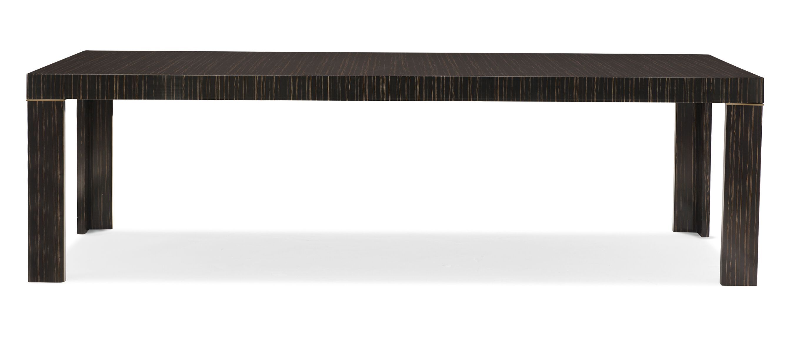 Прямоугольный обеденный стол из черного дерева Caracole Edge ARCH-00136606 - Вид №5