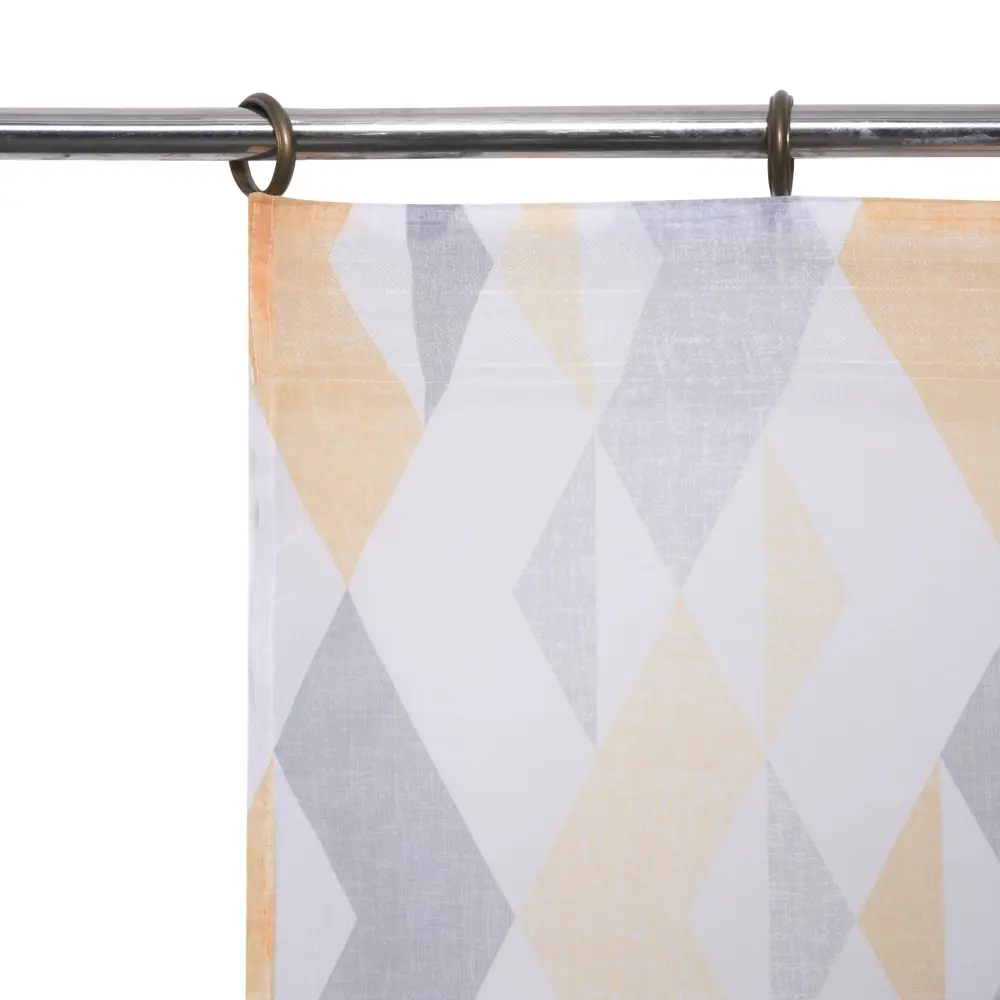 Тюль на ленте Inspire Mukkonam 250x280 см цвет серо-желтый STLM-2170509 - Вид №5