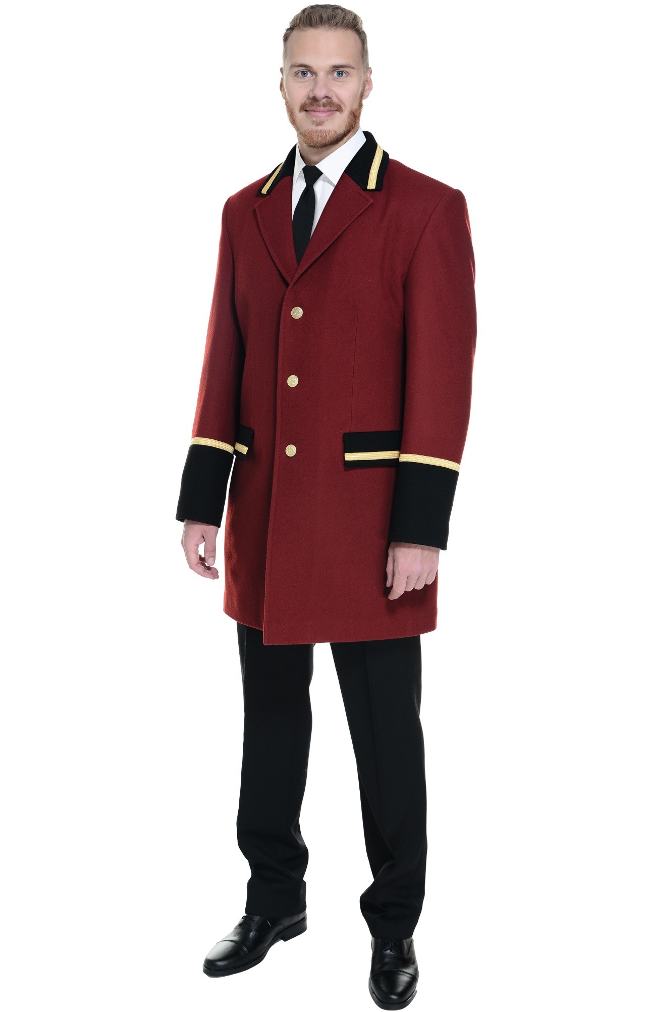 67737 Жакет удлиненный  Швейцар bordeaux (бордо) El-Risto  Бренд "El-Risto" (Эль Ристо), каталог товаров размер 56/170  - Вид №4