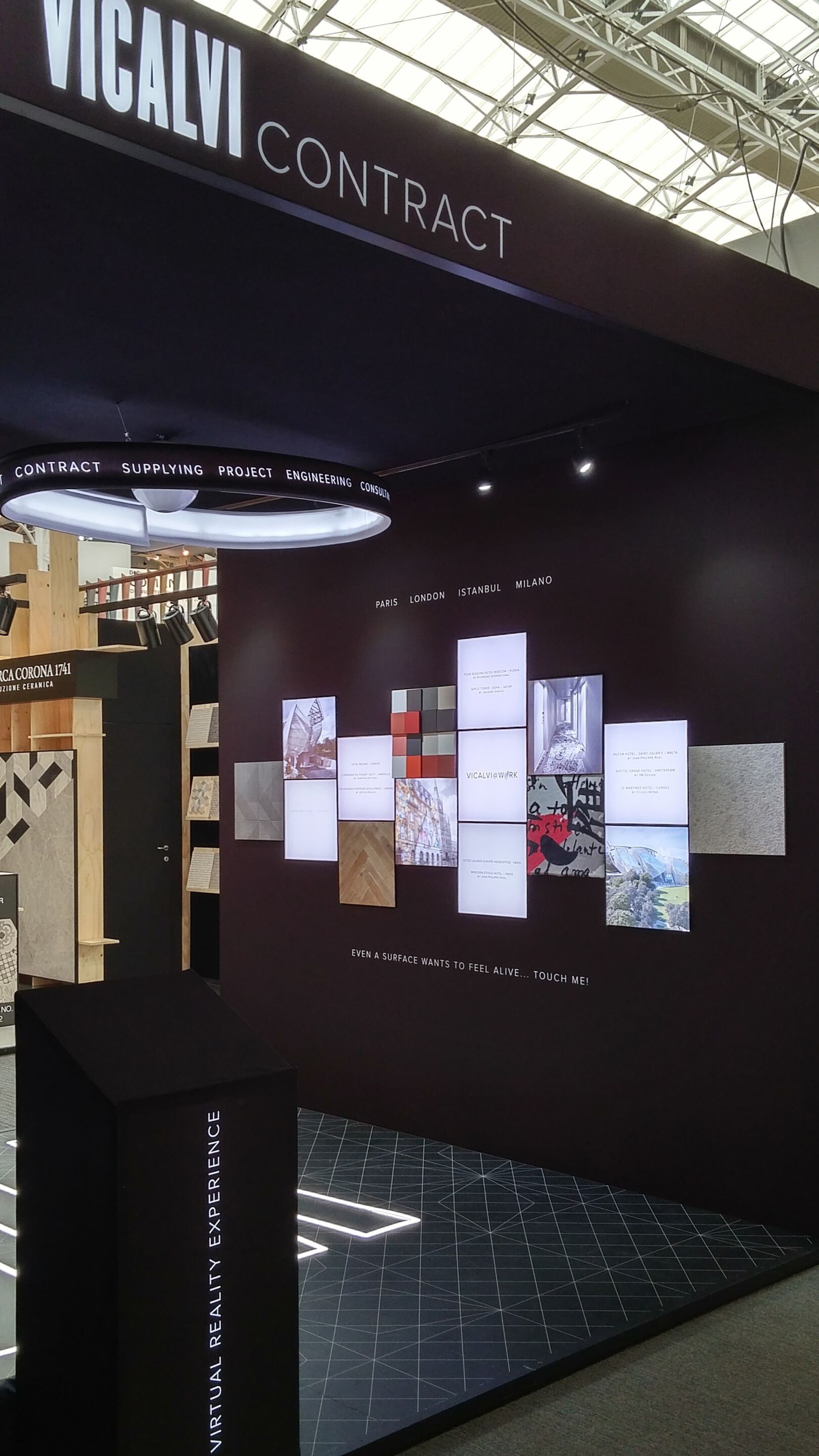 Алюминиевые и тканевые конструкции для отделки от temporary store ABS Group ARCH-00069380 - Вид №2