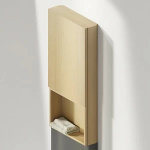 Верхний модуль MONOLITH с полкой натуральный дуб