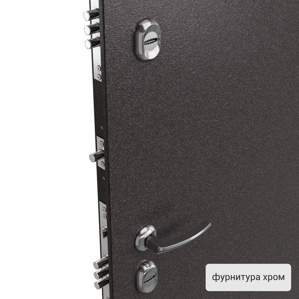 Дверь входная металлическая Термо 950 мм правая цвет магнолия айсберг TOREX STLM-2190903 - Вид №1