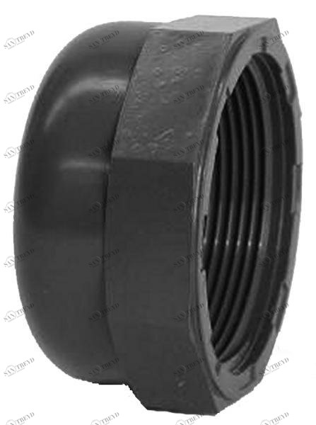 SANIT 72109606032 Заглушка, PVC-U, резьбовое гнездо 