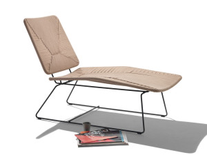 Садовый шезлонг из полипропилена