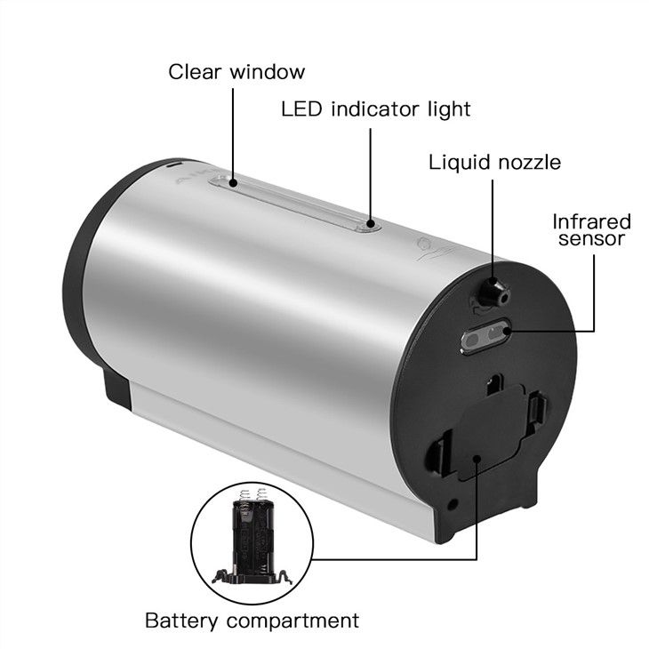Автоматический дозатор пенящегося мыла AIKE AK1255_521  - Вид №2