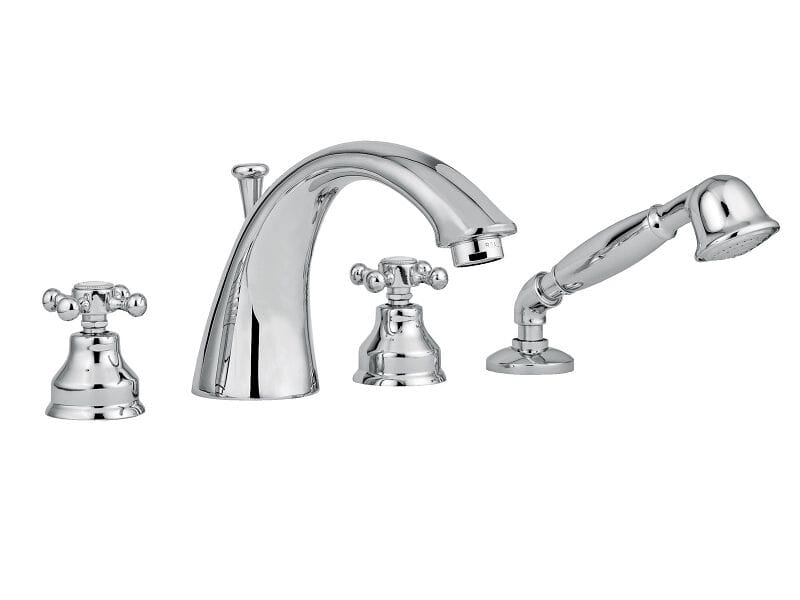 Хромированный латунный кран с 4 отверстиями Bugnatese Lady ARCH-00130657 - Вид №1