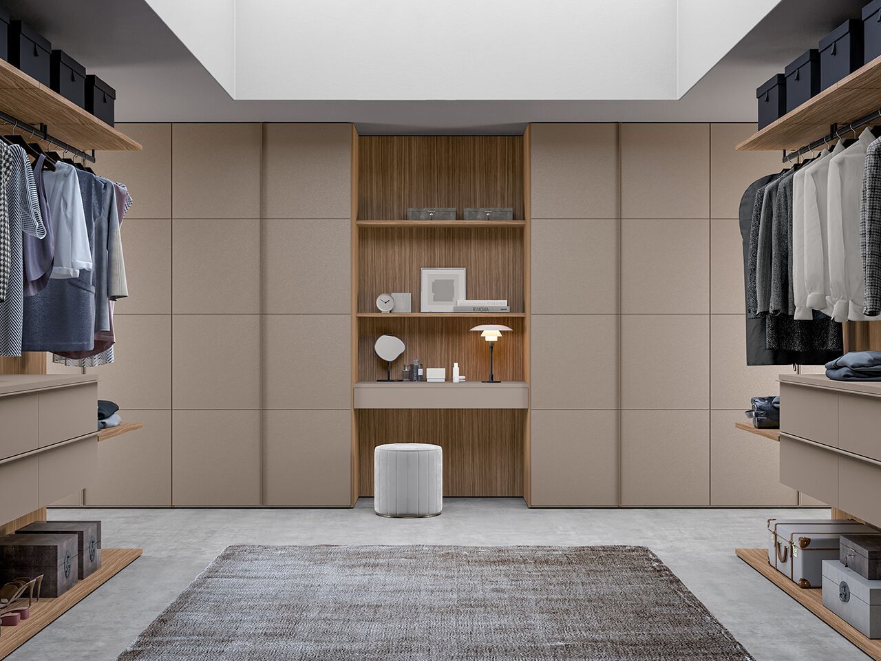 Секционный шкаф из искусственной кожи Adok ателье ARCH-00090250