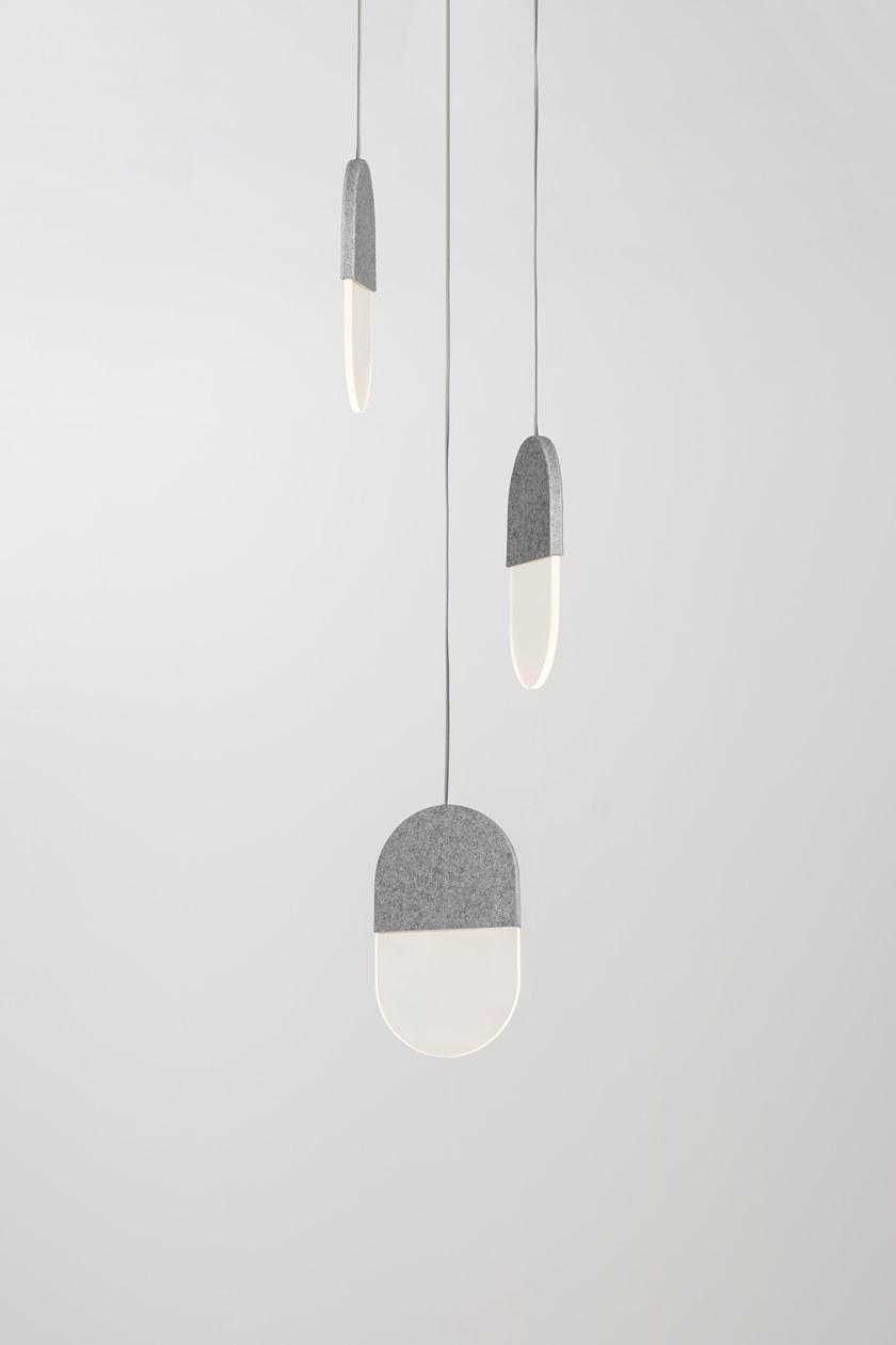 ANDlight Подвесной светильник из фетра Slab sun-id-1353849 - Вид №4