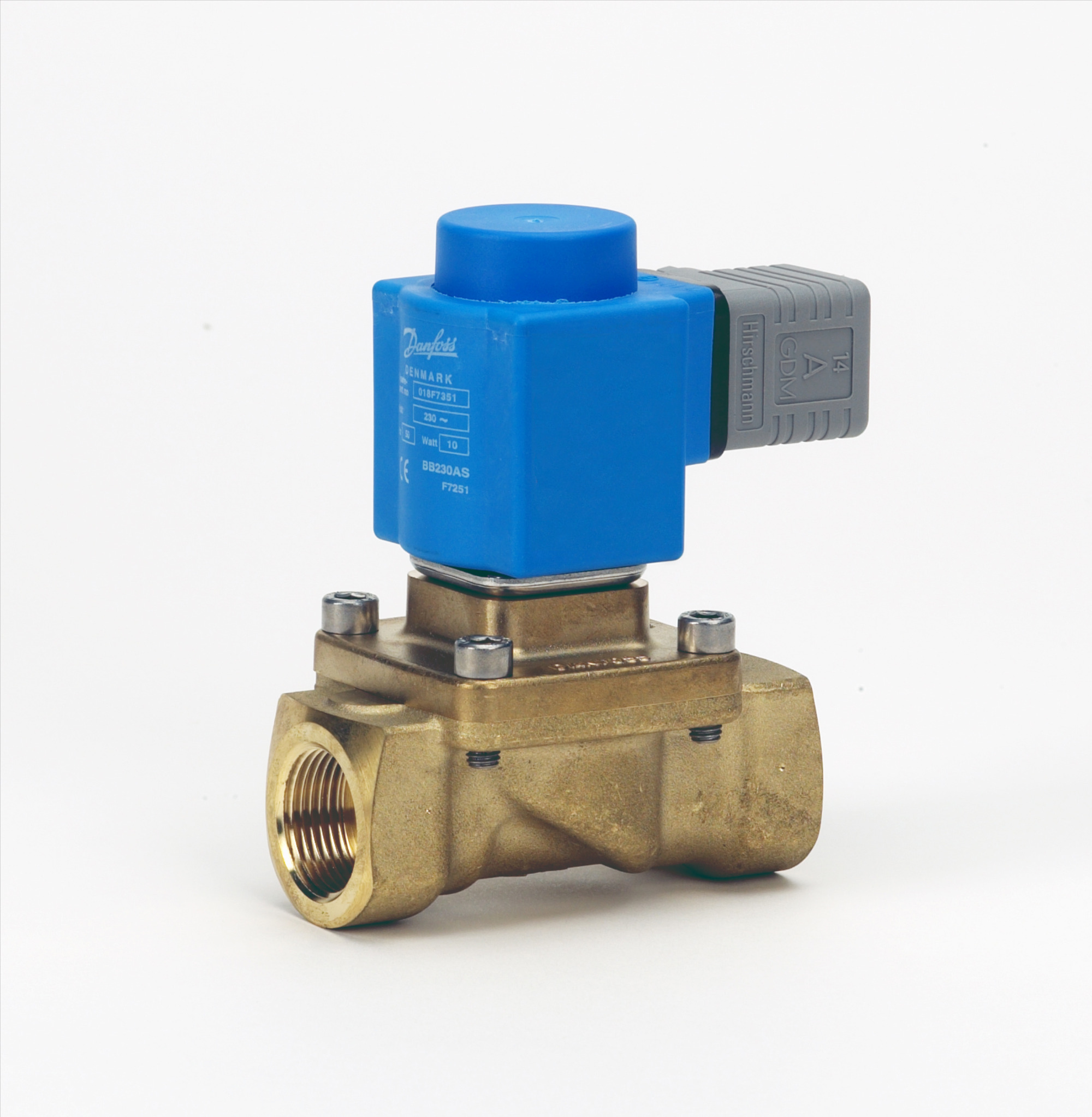 Danfoss EV250B — двухходовые электромагнитные клапаны с принудительным подъемом Клапан электромагнитный EV250B 032U5254  - Вид №8