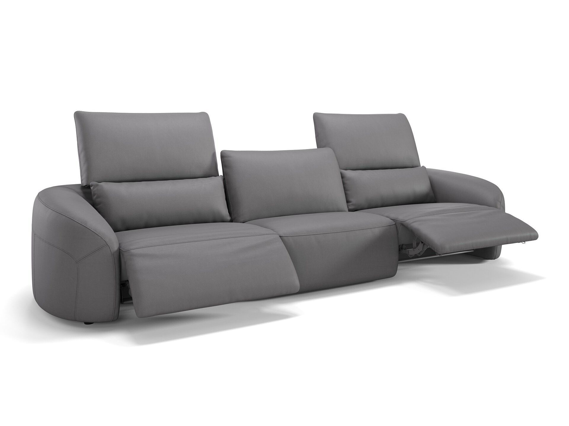 3-местный кожаный диван Sofanella Санкт-Мориц ARCH-00151182