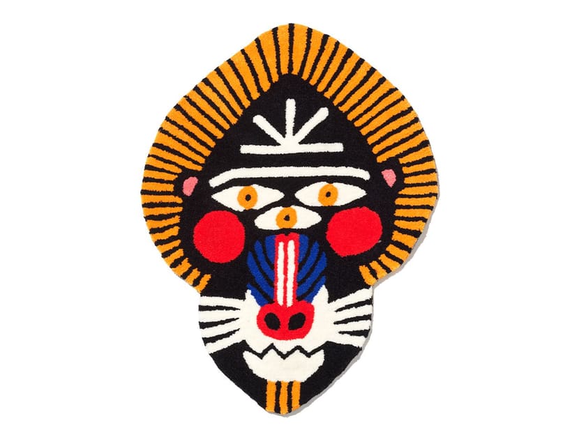 Ковер из акриловой ткани Qeeboo Oggian ARCH-00082483