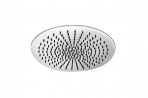K072  Многофункциональный верхний душh. 2 мм круглая Ø 30 см потолочный: вровень с потолком обратный клапан ограничитель потока воды до 14 л/мин при 3 бар Функции: Двойной дождь с 240 противоизвестковыми форсунками N.B. Условия, необходимые для правильног