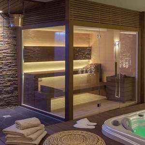 Финская баня DREAM 328х192 см SN6